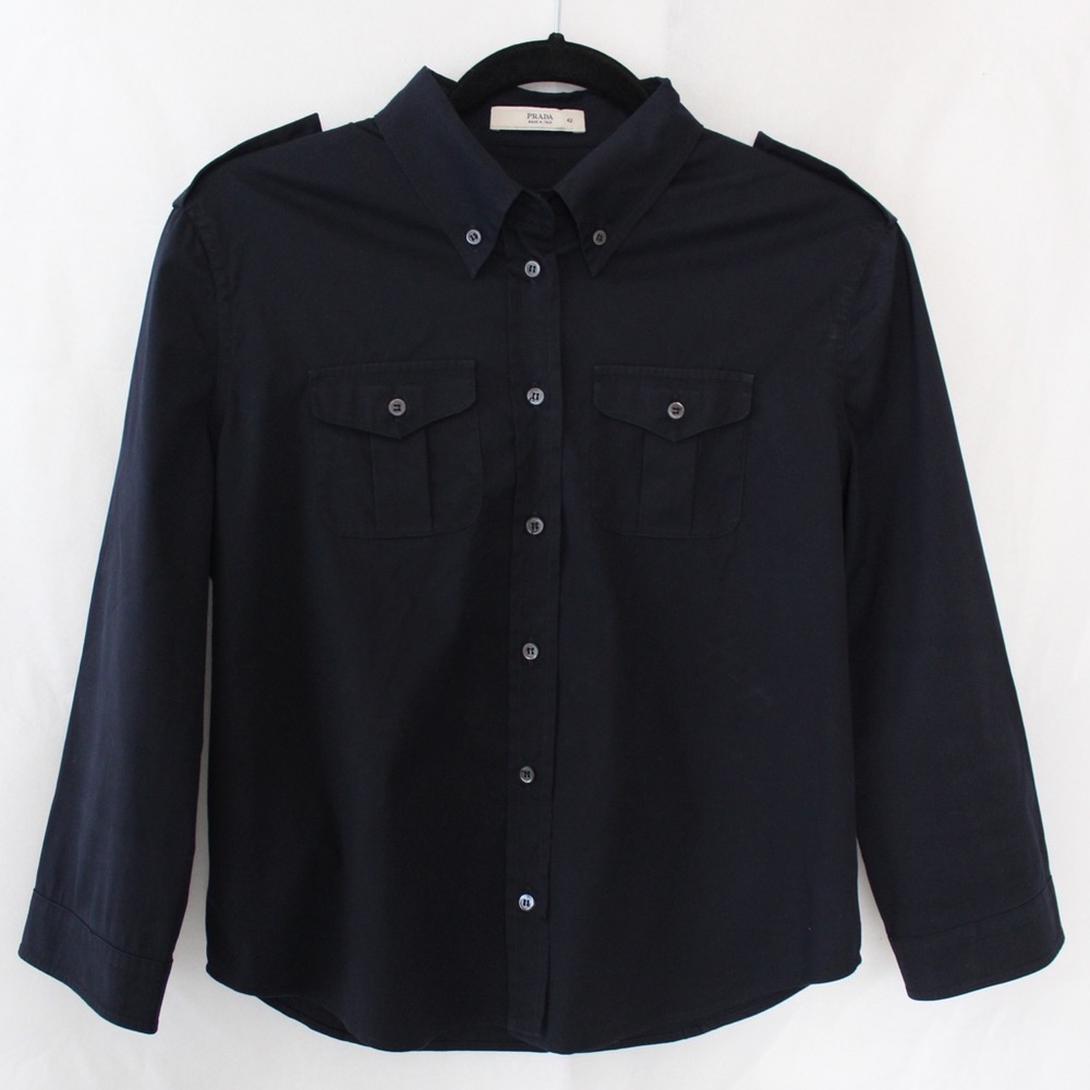 Prada button down shirt